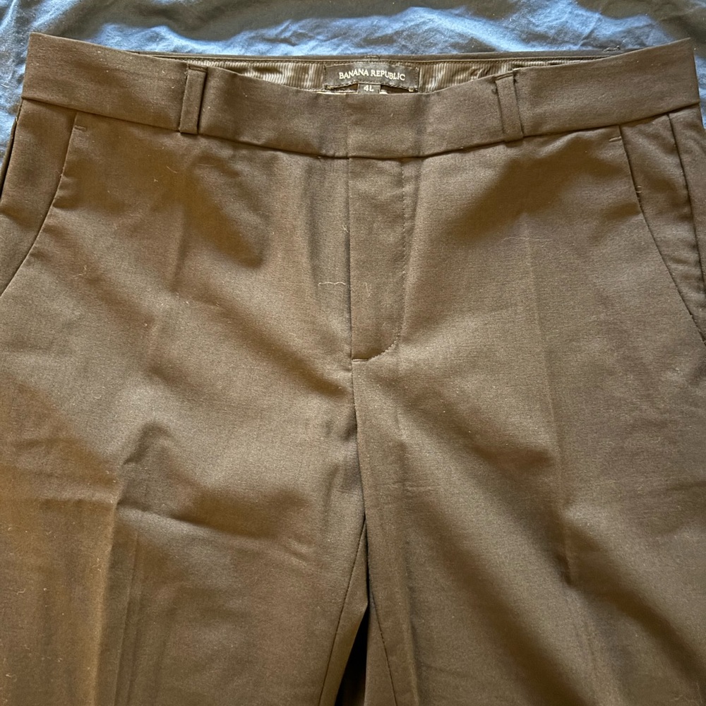 Black Banana Republic work pants - size 4L